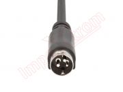 5.5X2.5MM female to 3 pin DIN male hollow jack connection cable